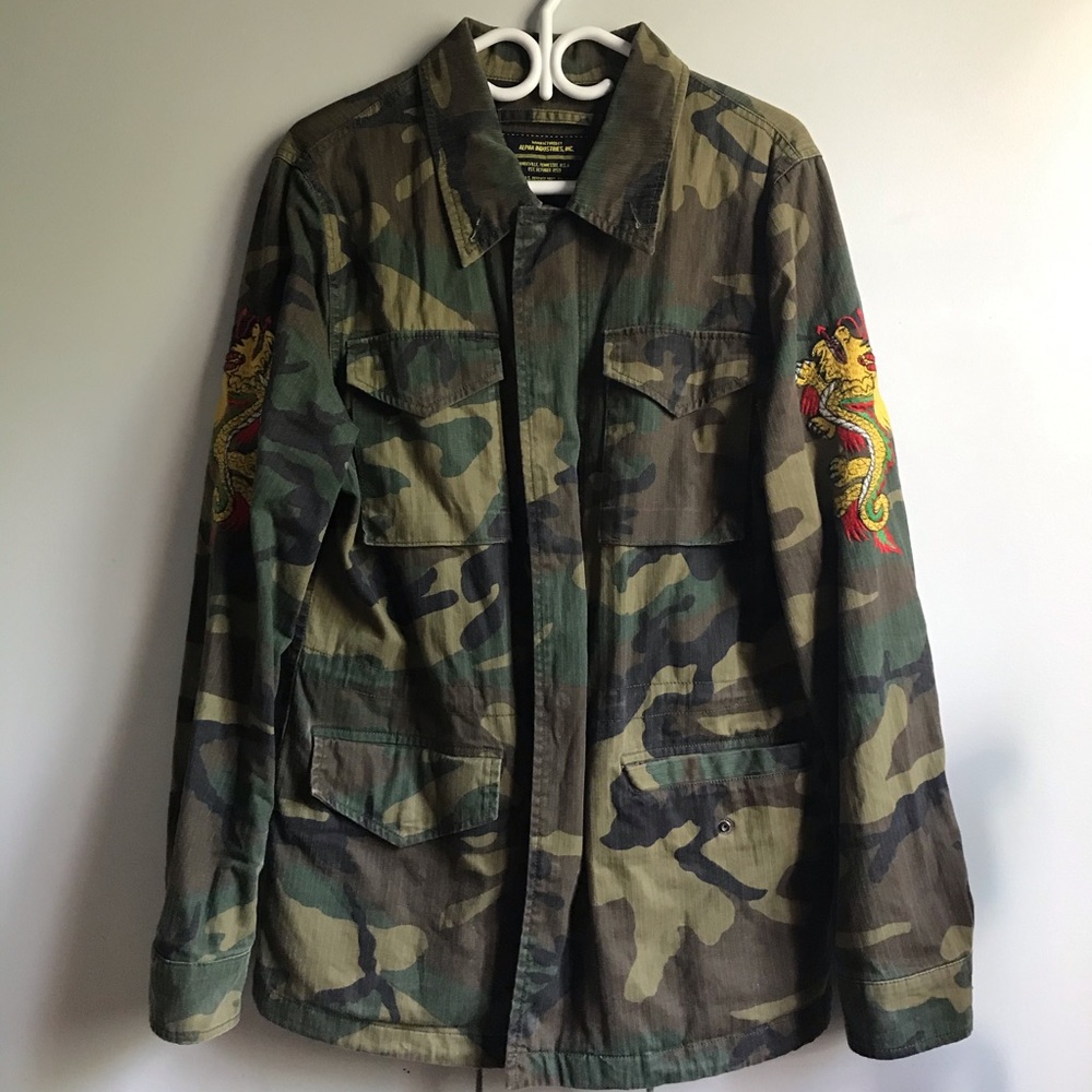 Alpha industries camo Jacket